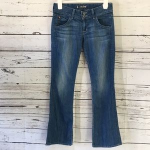 Hudson wide leg jeans
